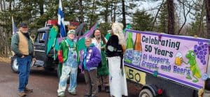 St Urho's Day 50th Annual parade in Finland MN